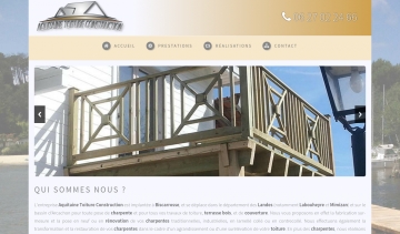 Aquitaine Toiture Construction - Spécialiste de la charpente et toiture
