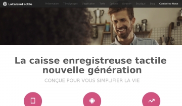 LaCaisseTactile, Caisse Enregistreuse sur Tablette Android