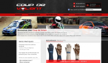 Coup de Volant - Boutique en ligne d'accessoires pilotes et équipements automobiles