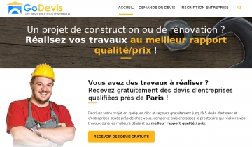 Go-devis.fr, devis travaux de rénovation