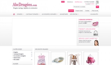 Vente dragées de mariage