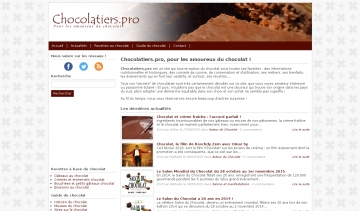 Le site du chocolat