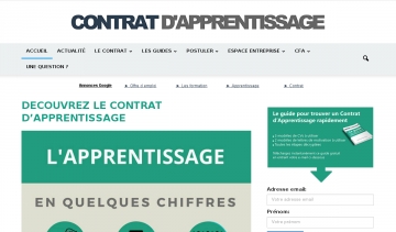 découvrez le contrat d'apprentissage