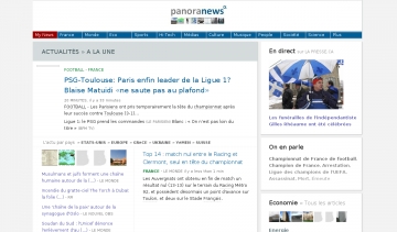 Panoranews, toute l'actualité