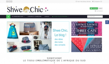 Shwe Chic, boutique en ligne de shweshwe