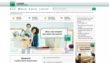 Cardif, assurance de prêts, assurance vie et prévoyance