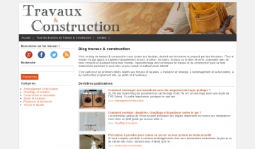 Blog travaux