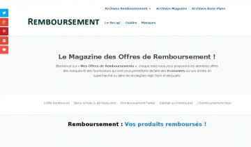 Offres de Remboursement