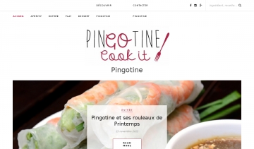 Pingotine, le blog de cuisine 3.0