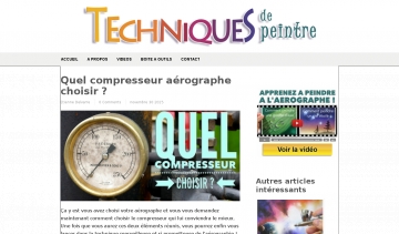 techniques-de-peintre.fr, progressez en peinture artistique grâce à des articles, des tutoriels et des vidéos