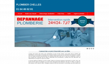 entreprise de plomberie à Chelles