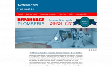 Plombier avon, entreprise de dépannage en plomberie