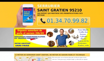 Serrurier Saint-Gratien, votre serrurerie de proximité