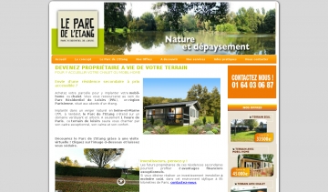 PRL Parc de l’Étang, parc résidentiel de loisirs à Verdelot