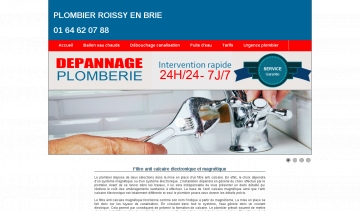 Plombier Roissy en Brie, entreprise de plomberie