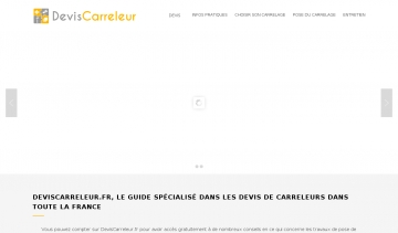 Devis d'artisans carreleurs en France