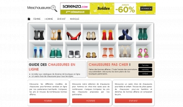 Mes Chaussures, Guide des chaussures en ligne