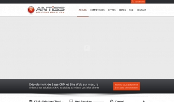 Antiss, entreprise spécialiste du développement web et de conseils en CRM