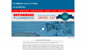 Plombier Vaux-le-pénil, plombier professionnel en Seine-et-Marne