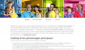 Scènes de ménage, site d'informations sur un film culte