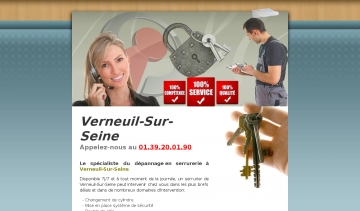 Serrurier Verneuil-sur-Seine, conseil et dépannage en serrurerie générale 