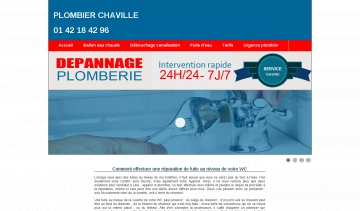 Plomberie Chaville, la solution pour votre réseau de plomberie.