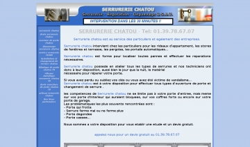 Serrurerie Chatou, entreprise de serrurerie fiable à Chatou