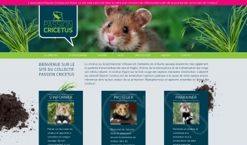 La Passion du Cricetus, un site pour faire connaître le cricetus