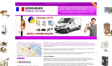 Serrurerie verneuil sur seine, entreprise de serrurerie qualifiée et pas chère