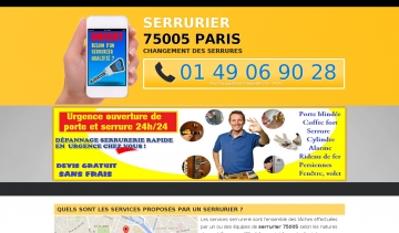 La serrurerie 75005, la meilleure option de sécurisation.