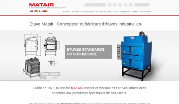 Matair, entreprise spécialisée dans la fabrication des étuves 