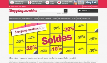 Shopping meubles, la solution pour votre ameublement.