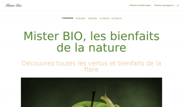 plantes médicinales sur Mister Bio