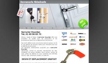 Serrurier Dourdan, entreprise de serrurerie moins chère