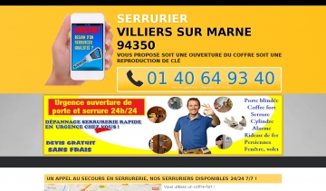 Serrurier Villiers-sur-Marne, entreprise de serrurerie