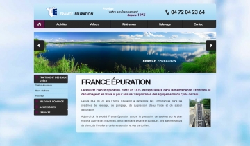 France Epuration, votre professionnel du traitement et de la gestion du cycle de l'eau.