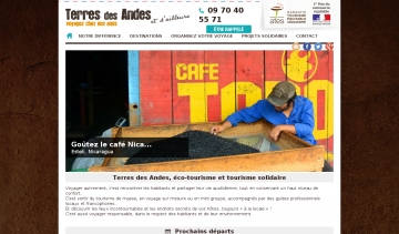 Terres des Andes, agence de voyages d'écotourisme solidaire