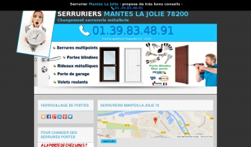 La serrurerie Mantes-la-Jolie, la meilleure entreprise de sécurisation.
