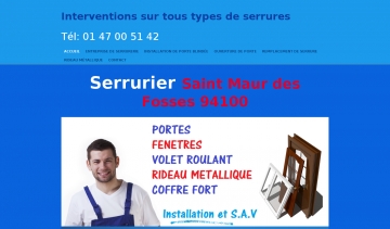 Serrurier Saint-Maur-des-Fossés, entreprise de serrurerie