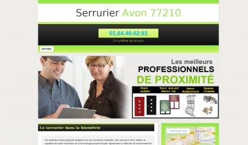 Serrurier Avon, demandez l’installation d’une serrure biométrique 