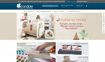 Candide, entreprise française consacrée à l'univers des bébés