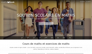 Cours de maths, mathsbook