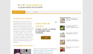 Lit évolutif, guide d'achat complet du lit évolutif