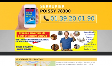 Serrurier Poissy, un service de serrurerie convaincant dans la qualité