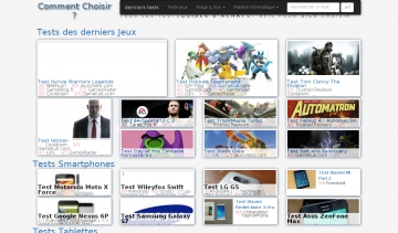 Comment-Choisir, tous les tests de vos jeux et matériels high-tech