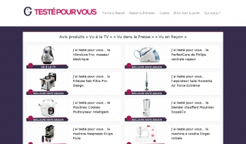 gtestepourvous.fr, guide de qualité pour les consommateurs