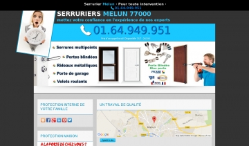 Serruriers Melun, entreprise de serrurerie sérieuse à Melun