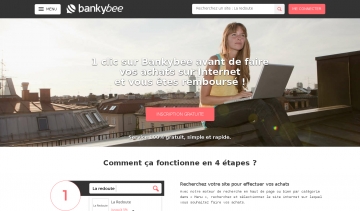 Bankybee, Site de remboursement des achats en ligne