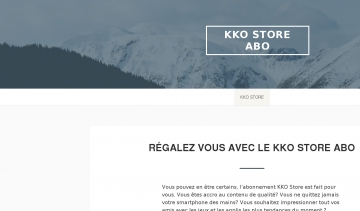 L'abonnement KKO Store, votre meilleure offre de divertissement.