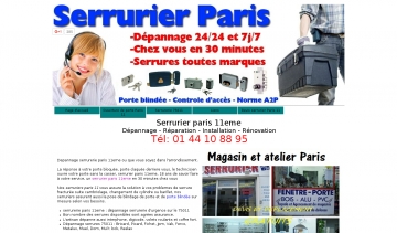 Serrurier Paris, agences de serrurerie à Paris